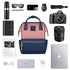 Navy blue Women Laptop Backpack with USB port